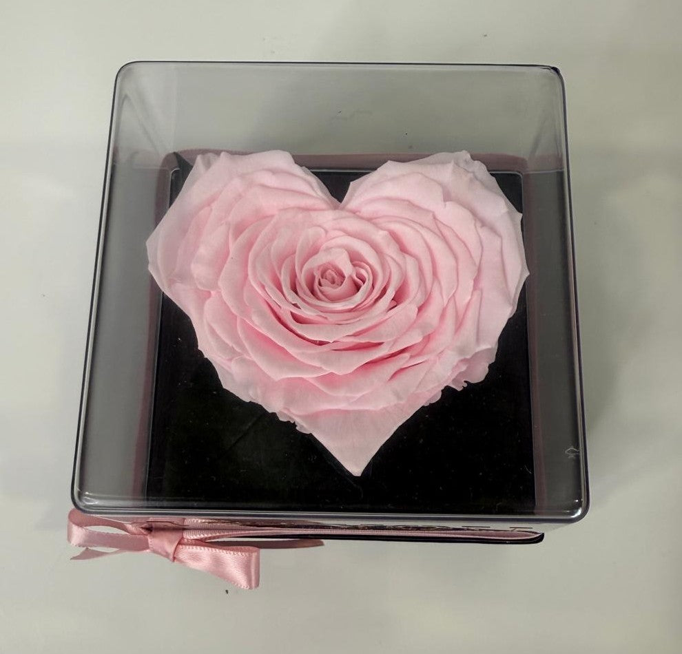 Heart Preserved Rose
