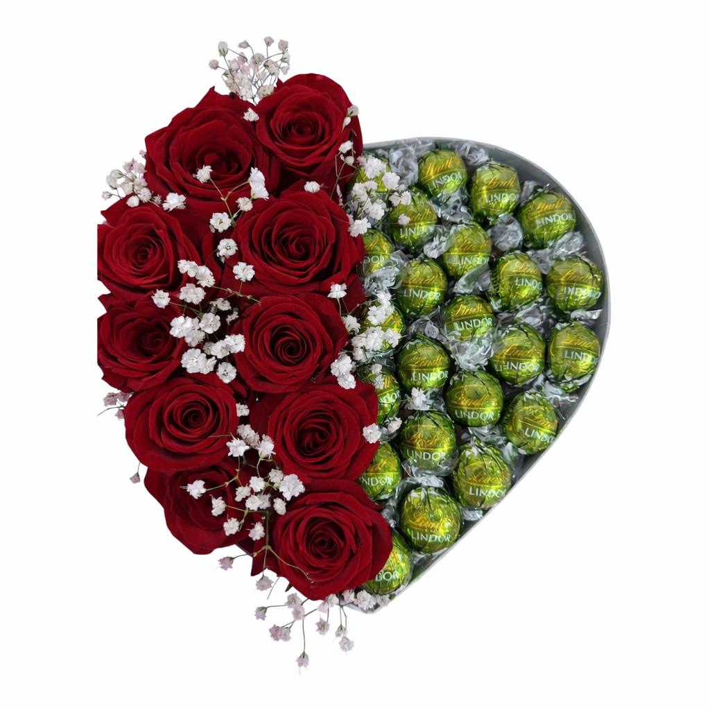 Half And Half Lindor Heart