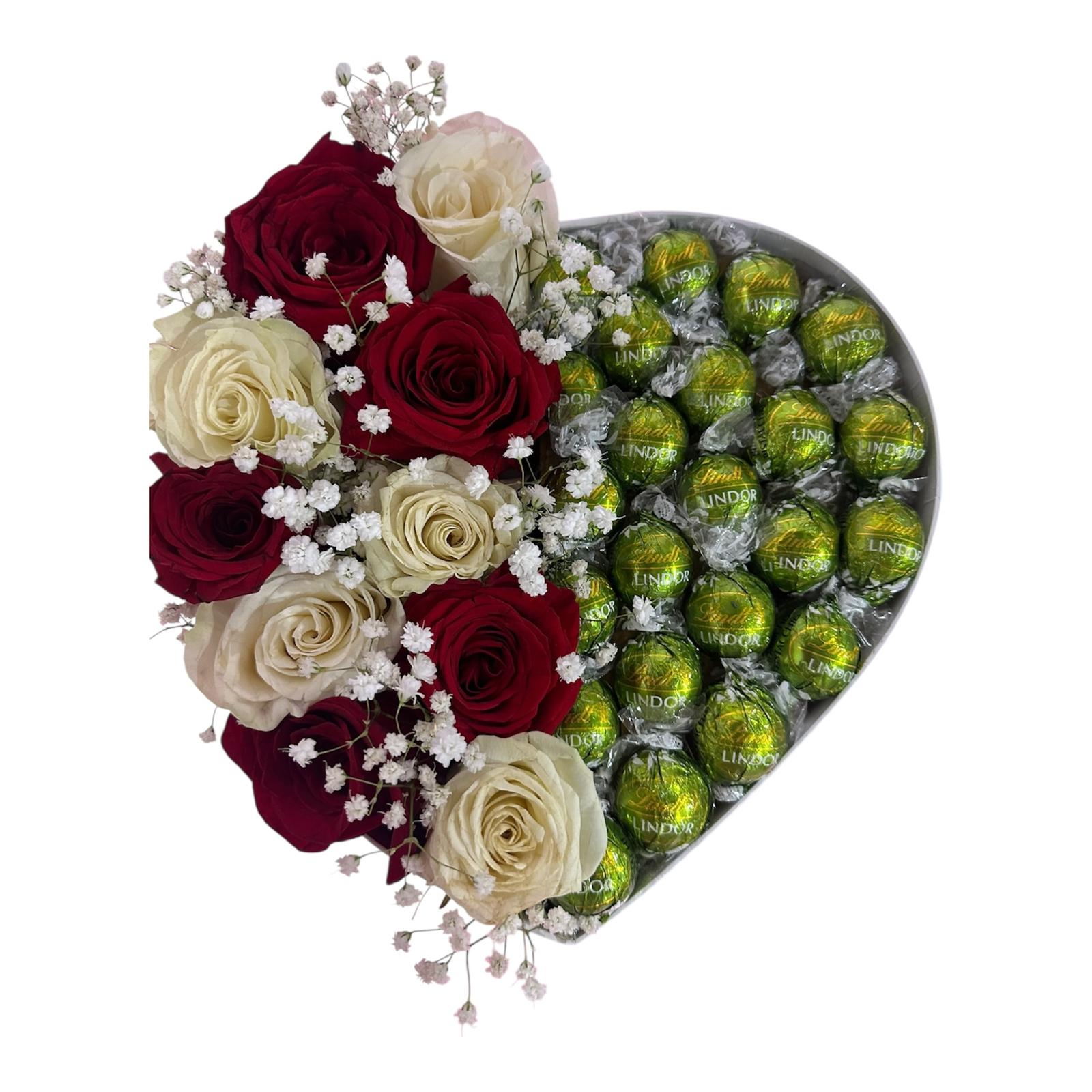 Half And Half Lindor Heart