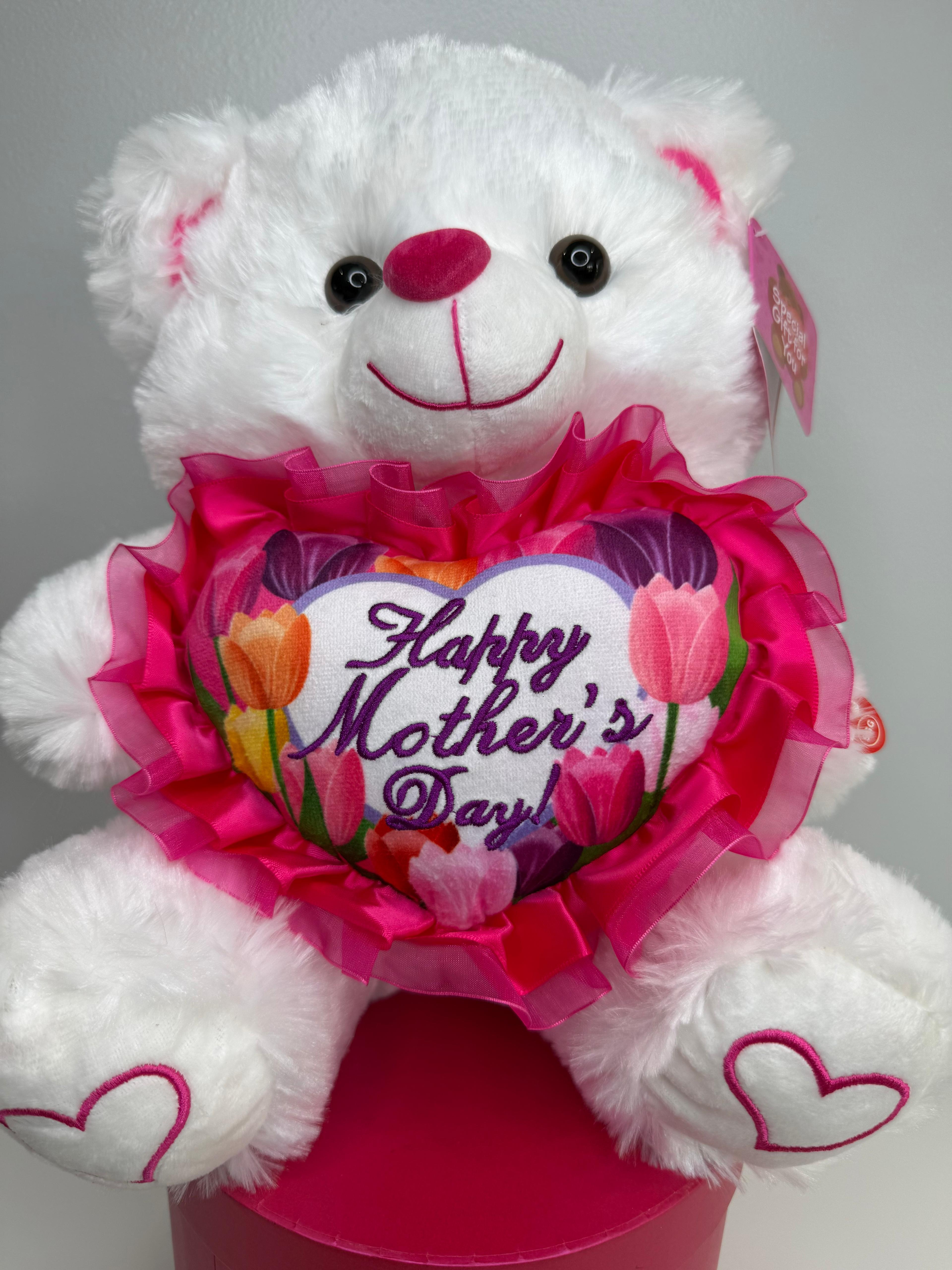 Mom I Love You Teddy Bear