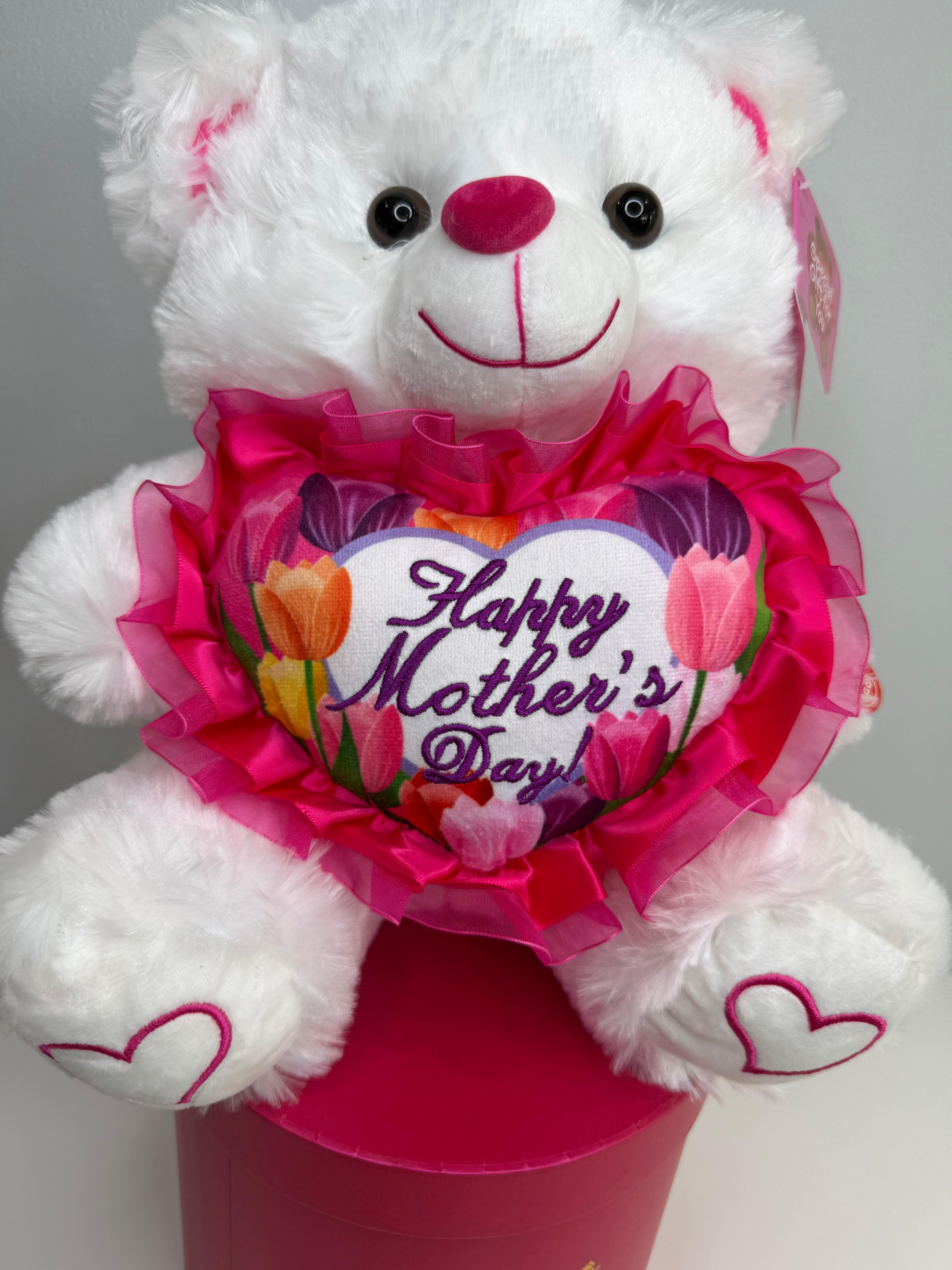 Mom I Love You Teddy Bear