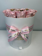 Blush Heart Preserved Roses