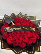 Luxury Graduation Rose Bouquet