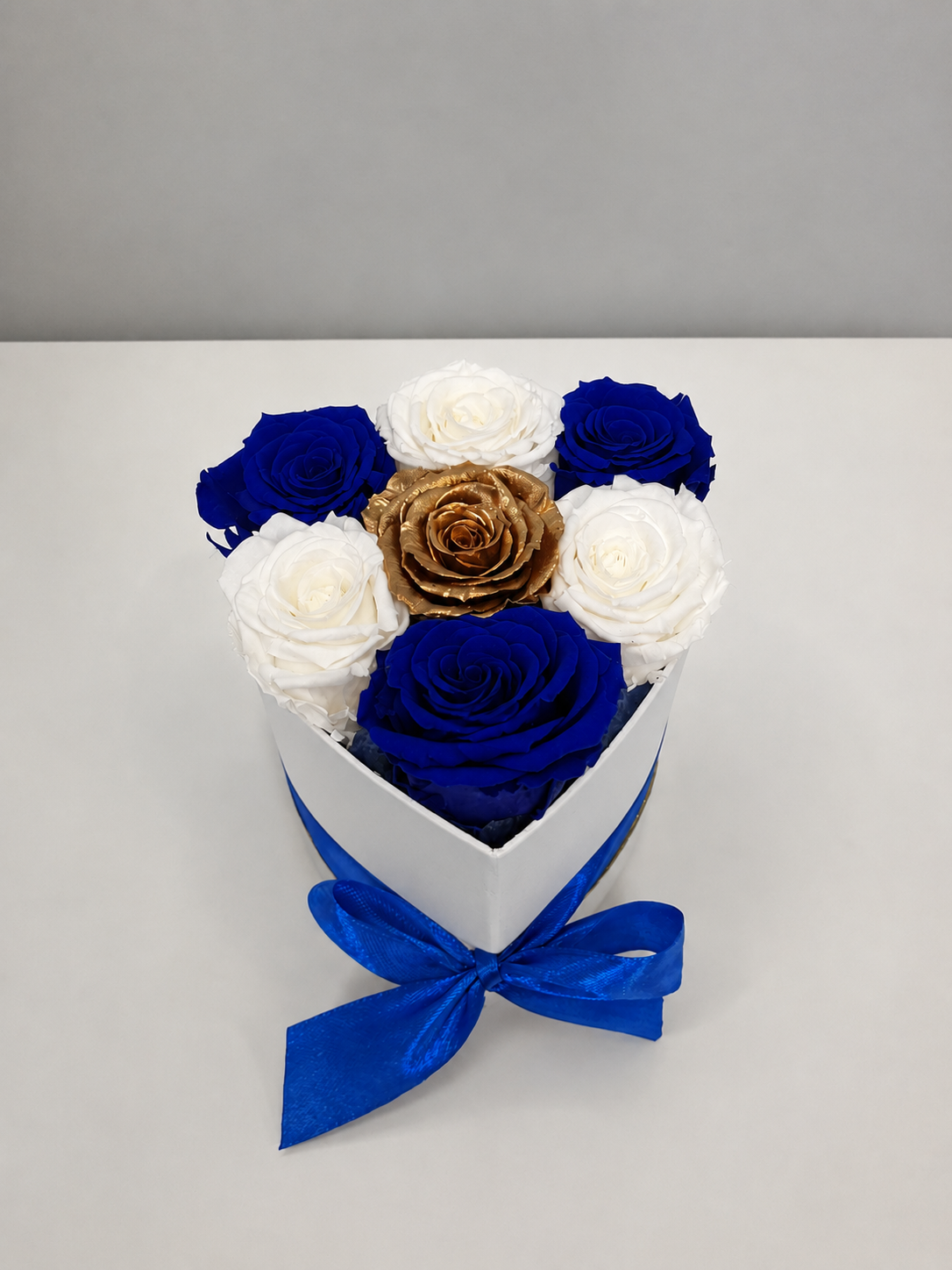 Mini Preserved Rose Heart Box