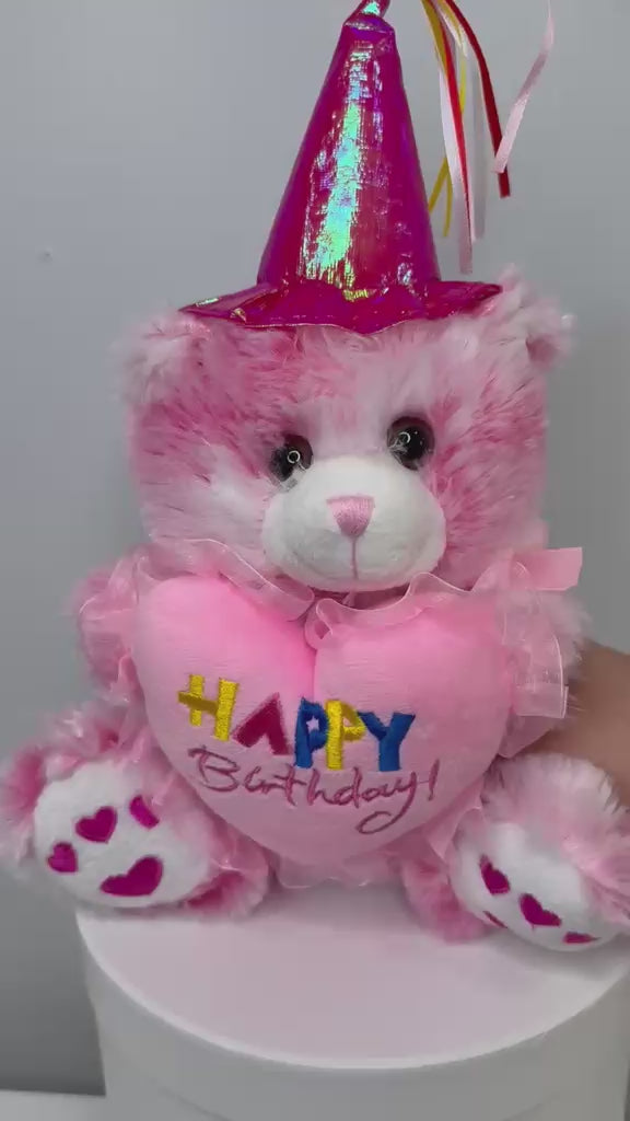 Musical Happy Birthday Teddy Bear